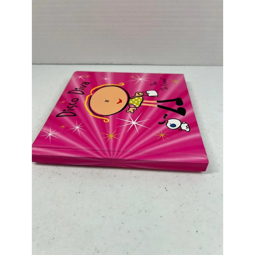 Vintage 2000 American Greetings Bubblegum Disco Diva Address Book Pink Y2K 6x6